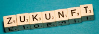 Das Wort ZUKUNFT in Buchstabenwürfeln, ©Panthermedia / Joachim H.